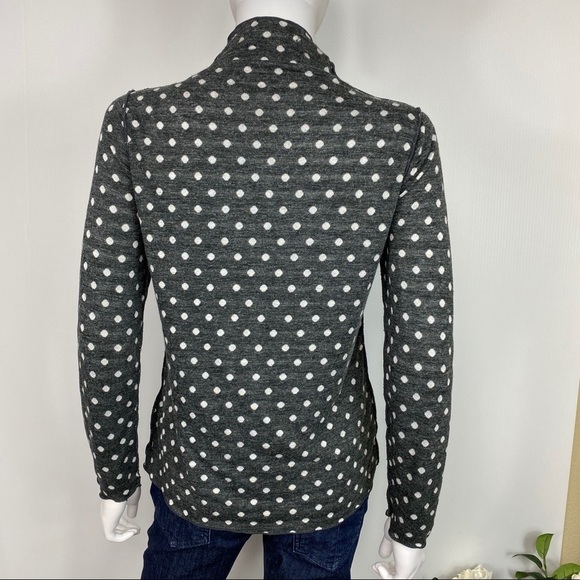 Trisha Tyler S Polka Dots Long Sleeve Knit Top - Picture 3 of 13